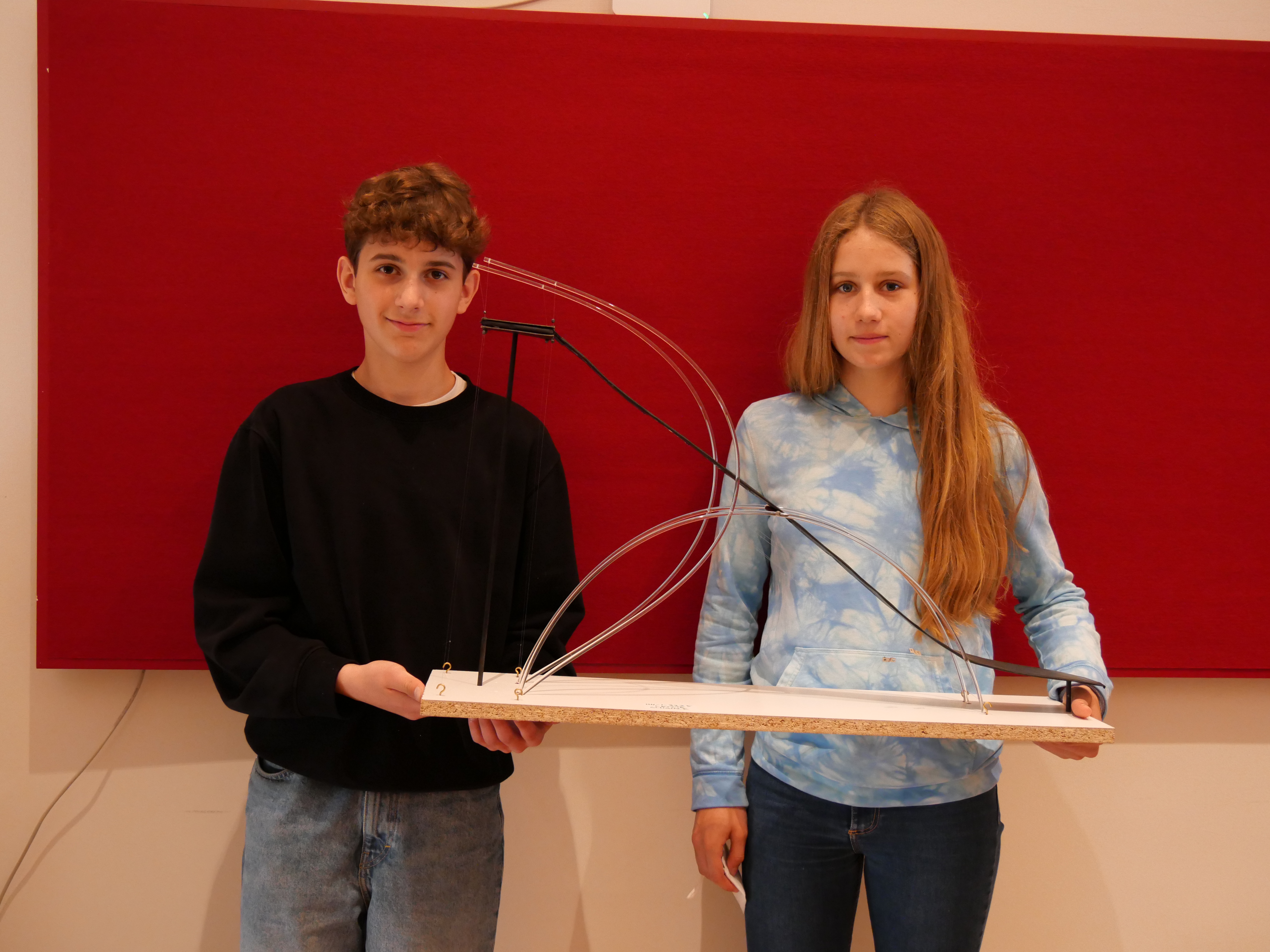 Carolin Barty, Fredo Grammersdorf, Thomas Smithdale, Modell „Letzte Schanze”, 8. Klasse, Gymnasium Othmarschen