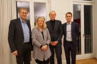 Olaf Duge (GRÜNE), Martina Koeppen (SPD), Peter Bahnsen (HIK), Jörg Hamann (CDU)