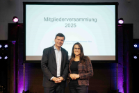 Senatorin Karen Pein und Präsident Dr.-Ing. Weihrauch